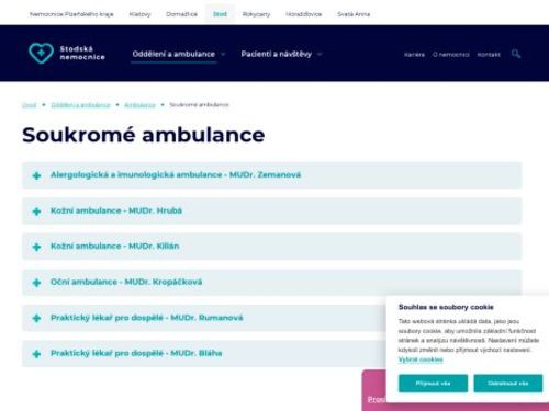 Alergologická a imunologická ambulance - MUDr. Yvona Zemanová