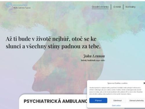 Psychiatrická ambulance - MUDr. Gabriela Ťupová