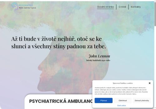 Zobrazit webové stránky Psychiatrická ambulance - MUDr. Gabriela Ťupová