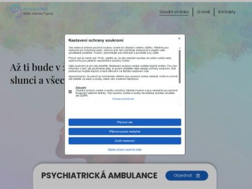 Psychiatrická ambulance - MUDr. Gabriela Ťupová