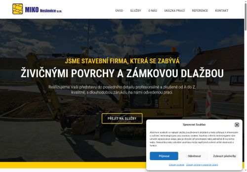 MIKO Neslovice s.r.o. nabízí práci na pozici stavební dělník, strojník k UNC v obci Neslovice
