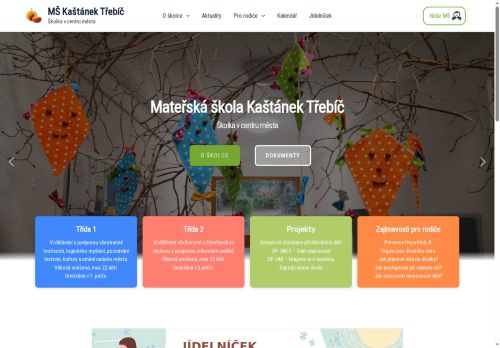Webové stránky Mateřská škola 