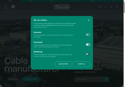 PRAKAB Pražská Kabelovna s.r.o. nabízí práci na pozici Kabeláři v obci Praha