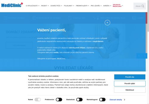 Mediclinic a.s. nabízí práci na pozici Praktický lékař M/Ž v obci Kutná Hora