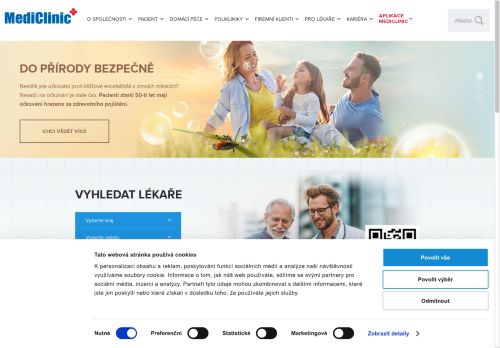 Mediclinic a.s. nabízí práci na pozici Praktický lékař M/Ž v obci Kutná Hora