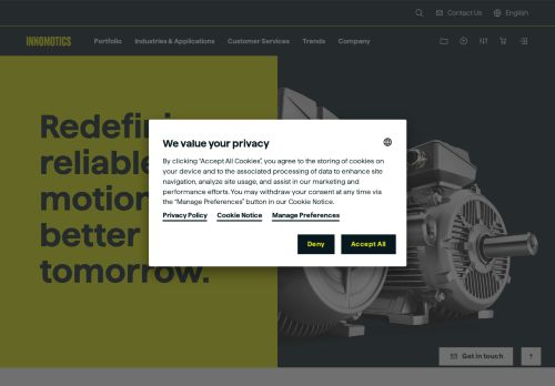 Innomotics, s.r.o. nabízí práci na pozici Elektromechanik (m/ž) v obci Drásov