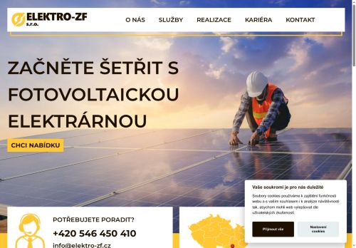 ELEKTRO-ZF s.r.o. nabízí práci na pozici Elektromontér   m/ž v obci Oleksovice