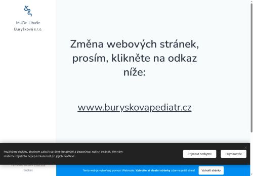 Zobrazit webové stránky Praktický lékař pro děti a dorost - MUDr. Libuše Burýšková