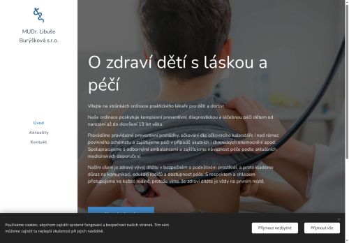 Zobrazit webové stránky Praktický lékař pro děti a dorost - MUDr. Libuše Burýšková
