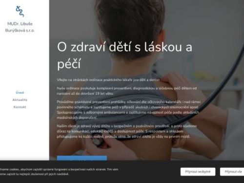 Praktický lékař pro děti a dorost - MUDr. Libuše Burýšková