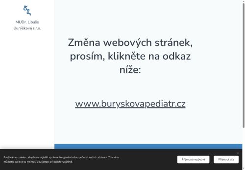 Zobrazit webové stránky Praktický lékař pro děti a dorost - MUDr. Libuše Burýšková