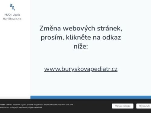 Praktický lékař pro děti a dorost - MUDr. Libuše Burýšková