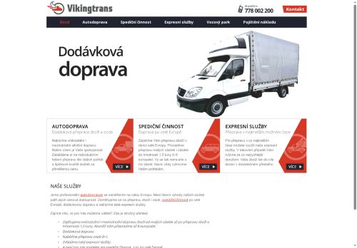 VIKING TRANS s.r.o. nabízí práci na pozici Řidiči skupiny B do 3,5 tuny na mezinárodní přepravu v obci Praha
