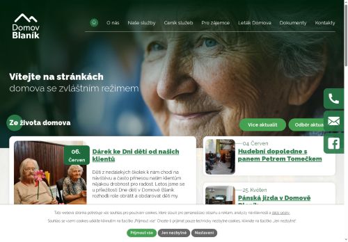 Domov pro seniory Blaník s.r.o. nabízí práci na pozici Pečovatel/ka v obci Mnichovice