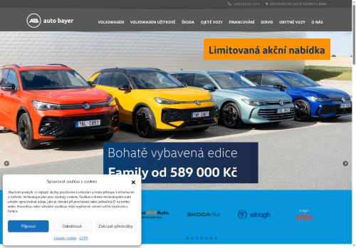 Webové stránky AUTO-BAYER,s.r.o., Slavkov u Brna