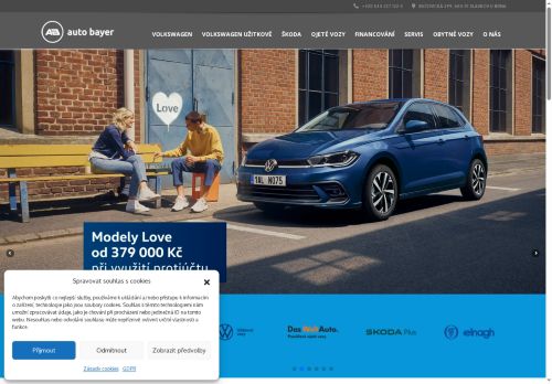 Webové stránky AUTO-BAYER,s.r.o., Slavkov u Brna