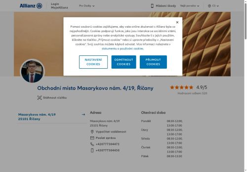 Zobrazit webové stránky Michal Šrůta s.r.o. - Allianz pojišťovna
