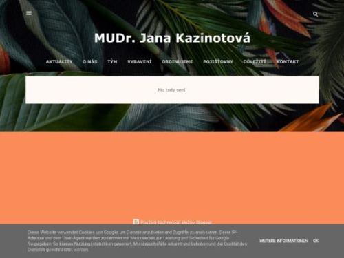 Praktický lékař pro dospělé - MUDr. Jana Kazinotová