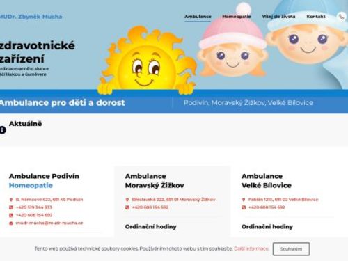 Praktický lékař pro děti a dorost - MUDr. Zbyněk Mucha