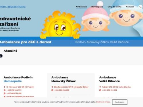 Praktický lékař pro děti a dorost - MUDr. Zbyněk Mucha