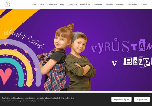 Webové stránky Dětský domov Uherský Ostroh, Uherský Ostroh