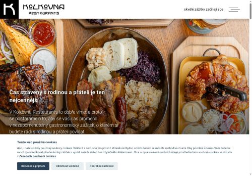 Webové stránky Gastro Celnice s.r.o., Praha