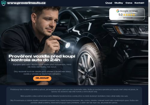 Zobrazit webové stránky Prověření vozidel - David Kukla