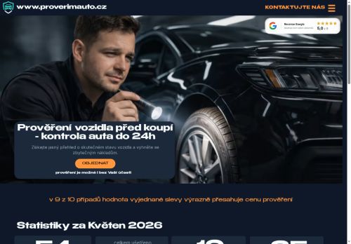 Zobrazit webové stránky Prověření vozidel - David Kukla