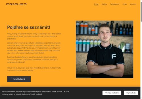 Zobrazit webové stránky FRESHED - čištění a detailing vozidel