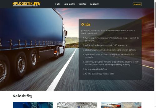 HP LOGISTIK s.r.o. nabízí práci na pozici Senior speditér / disponent MKD / dispečer / s praxí (M/Ž) v obci Třebíč