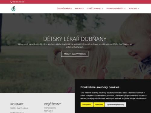 Praktický lékař pro děti a dorost - MUDr. Eva Vrzalová