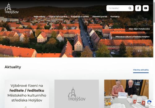 Webové stránky Město Holýšov, Holýšov