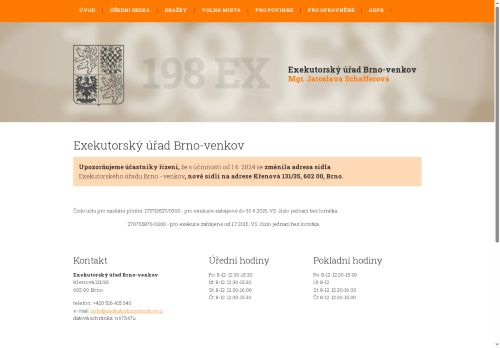 Webové stránky Mgr. Jaroslava Schafferová, Brno