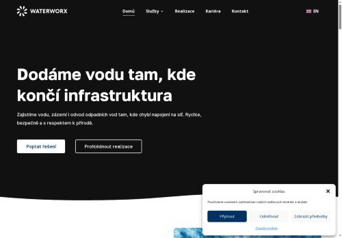 Water Worx s.r.o. nabízí práci na pozici SKLADNÍK / OPRAVÁŘ v obci Milovice