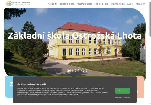 Základní škola a mateřská škola Ostrožská Lhota, příspěvková organizace nabízí práci na pozici samostatný/á kuchař/ka v obci Ostrožská Lhota