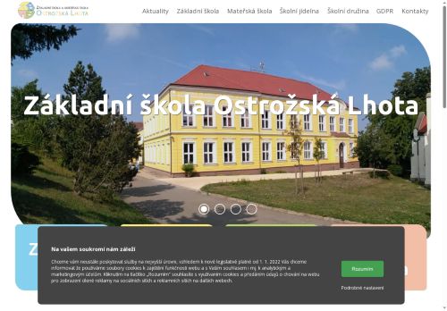 Základní škola a mateřská škola Ostrožská Lhota, příspěvková organizace nabízí práci na pozici samostatný/á kuchař/ka v obci Ostrožská Lhota