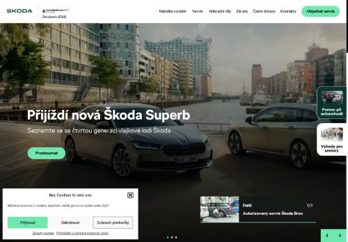 Zobrazit webové stránky Auto Spektrum Acc