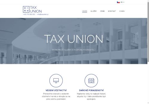 Webové stránky TRUBEKO, s.r.o., Praha