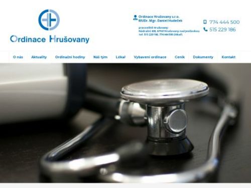 Praktický lékař pro dospělé - MUDr. Mgr. Daniel Hudeček, Ph.D.