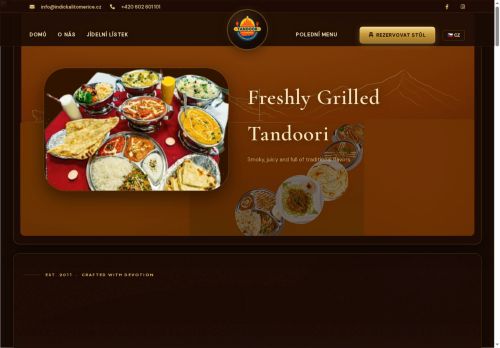 Webové stránky Bohara s.r.o., Mladá Boleslav