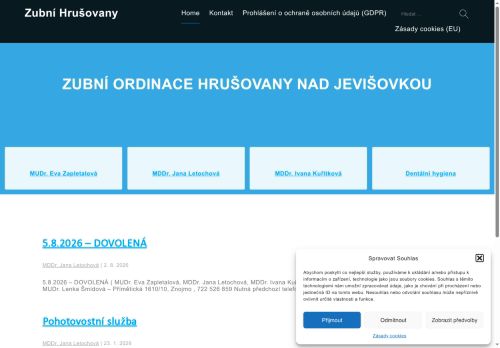 Zobrazit webové stránky Dentální hygiena - Sabrina Idrizajová, DiS.