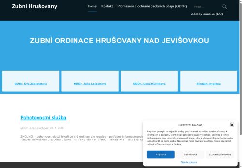 Zobrazit webové stránky Zubní ordinace - MDDr. Ivana Kuřitková