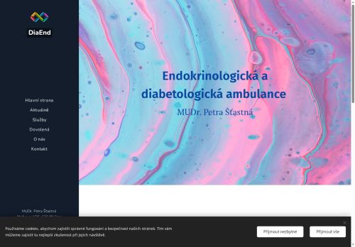 Zobrazit webové stránky Endokrinologická a diabetologická ambulance - MUDr. Petra Šťastná