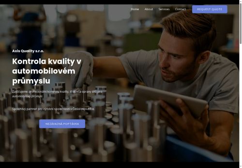 Axis Quality s.r.o. nabízí práci na pozici Kontrolor/ka kvality v obci Plzeň