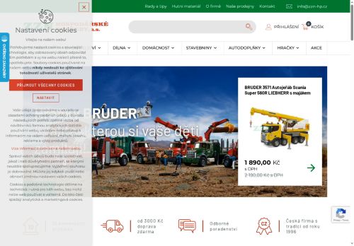 ZZN Hospodářské potřeby, a.s. nabízí práci na pozici skladník (m/ž) v obci Kozlov