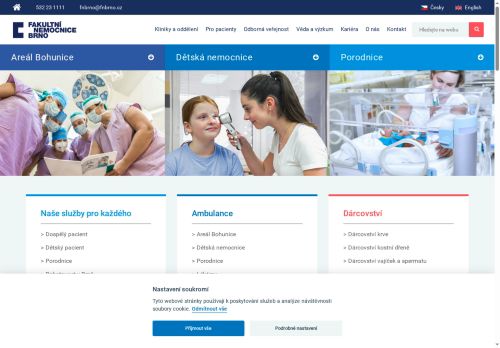 Fakultní nemocnice Brno nabízí práci na pozici Všeobecná sestra v obci Brno