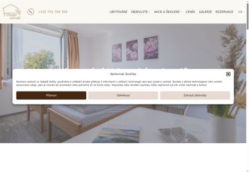 Zobrazit webové stránky Ubytování V Panské zahradě