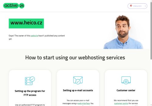 Webové stránky HEICO Technik s.r.o., Praha