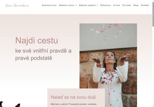 Zobrazit webové stránky Jana Kováříková