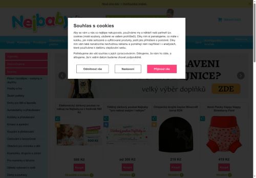 Nejbaby s.r.o. nabízí práci na pozici Prodejní asistent/ka - prodejna s dětským zbožím v obci Brno